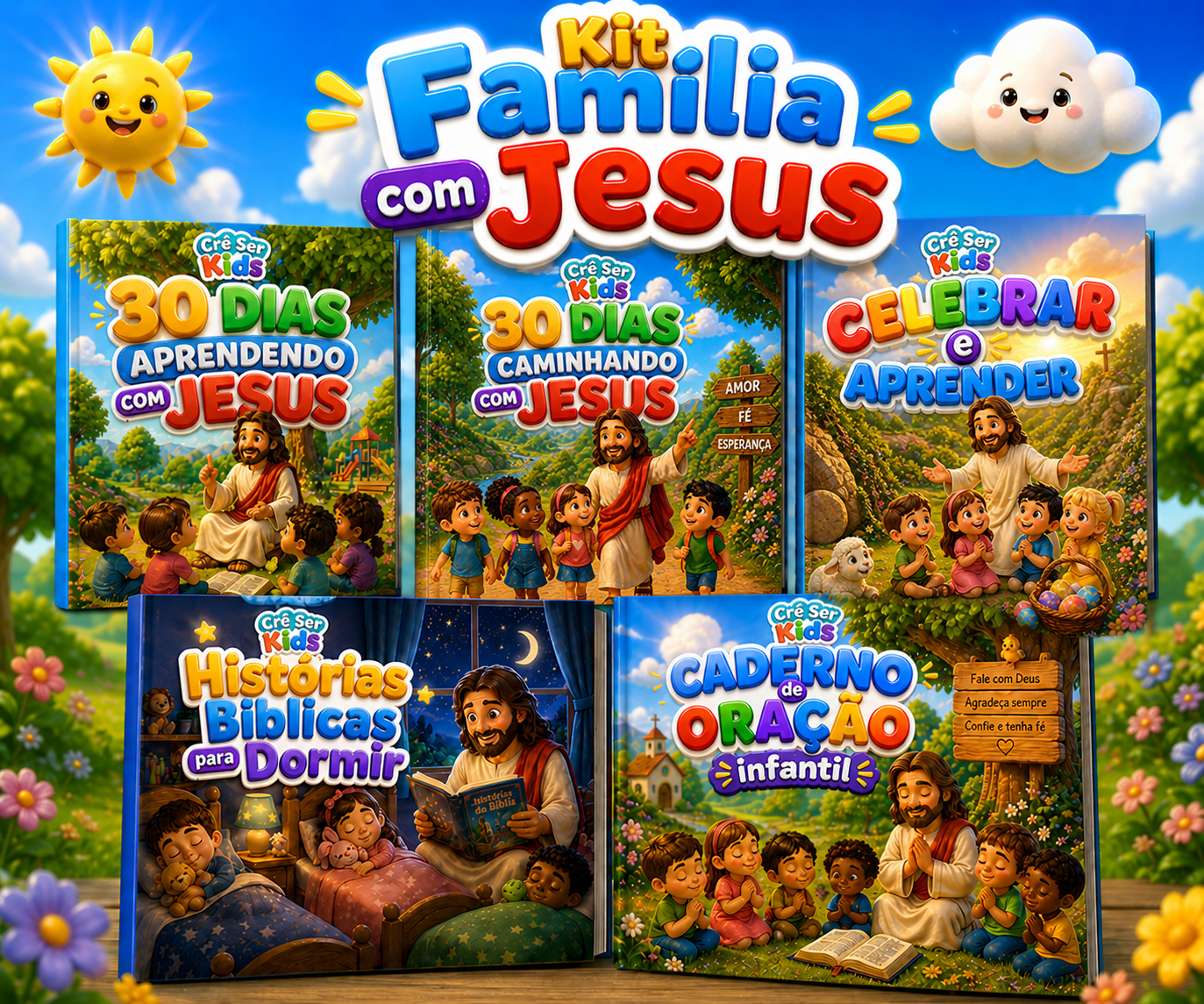 KIT FAMÍLIA COM JESUS