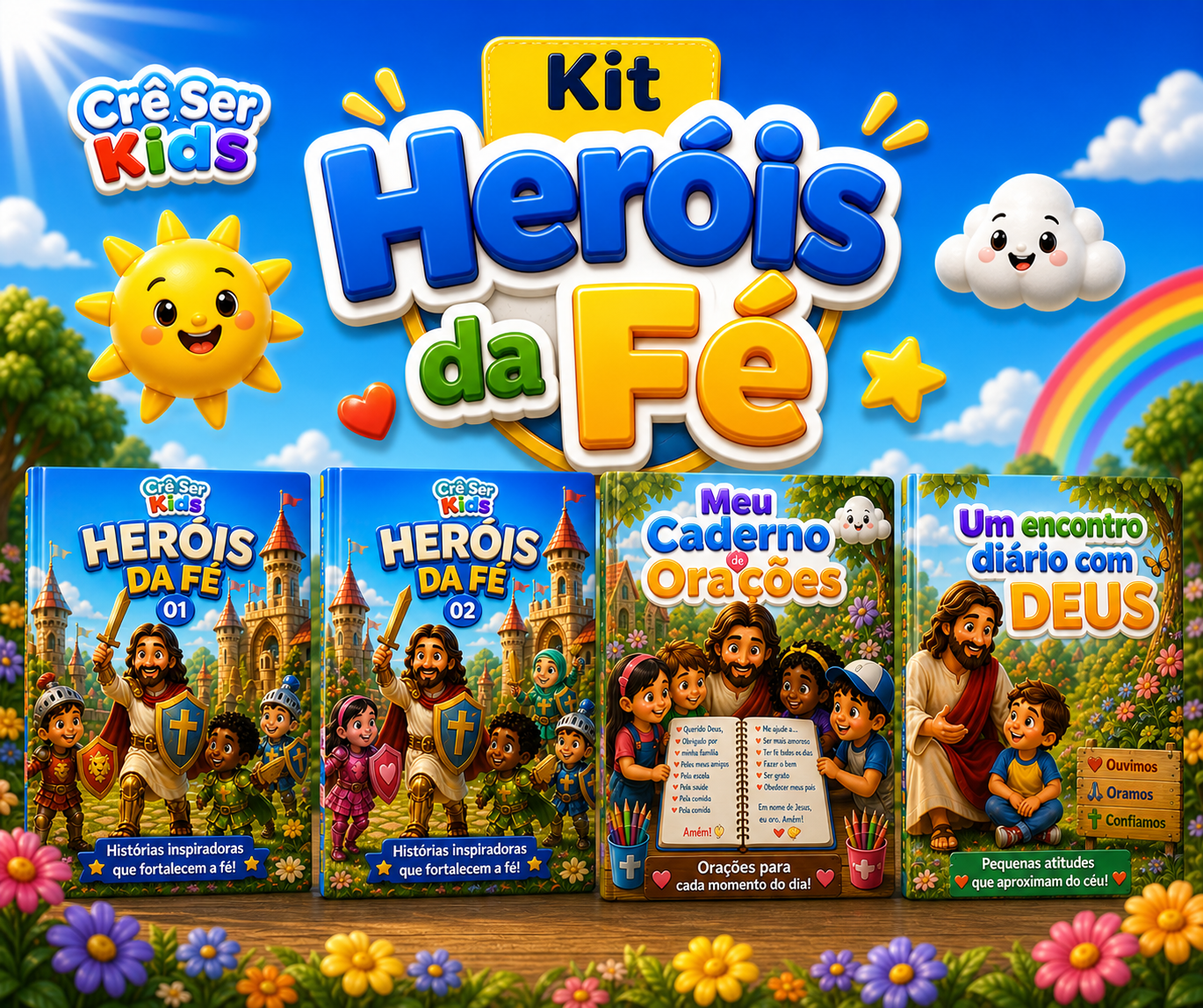 KIT HERÓIS DA FÉ